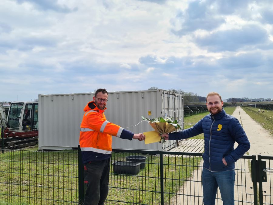 Dijkstra 12,5 jaar in dienst Dijkstra 12,5 jaar in dienst